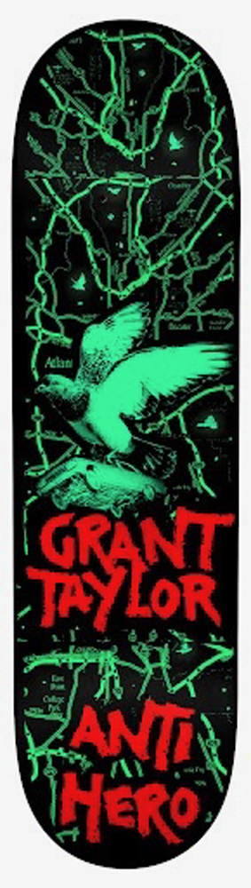Anti Hero Skateboard Deck Taylor Repossessed XLG 9,00