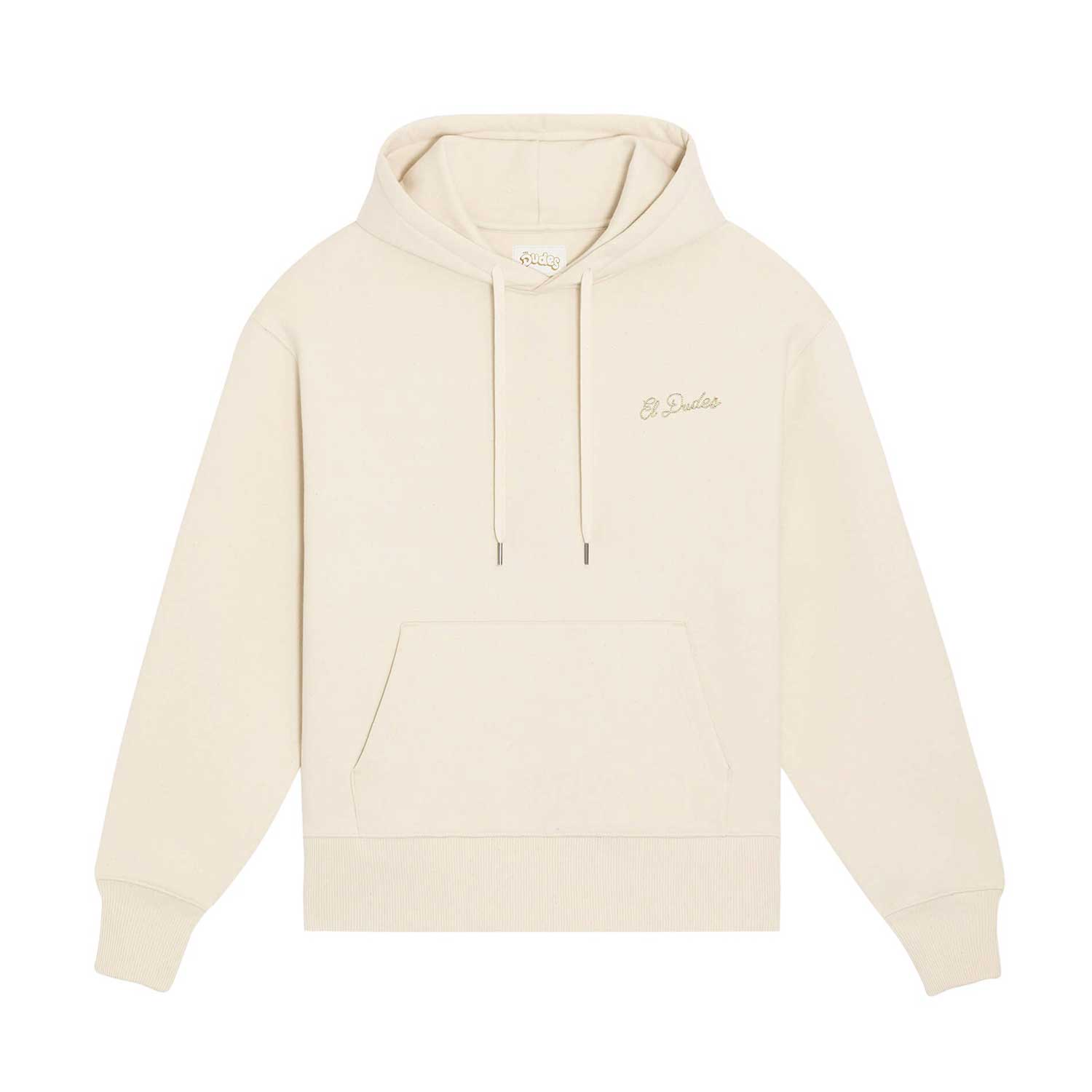 The Dudes El Dudes Premium Heavyweight Hoodie - almond milk The Dudes El Dudes Premium Heavyweight Hoodie - almond milk XXXL