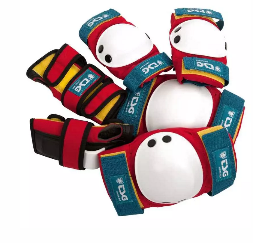 TSG Protection Set Junior red white blue