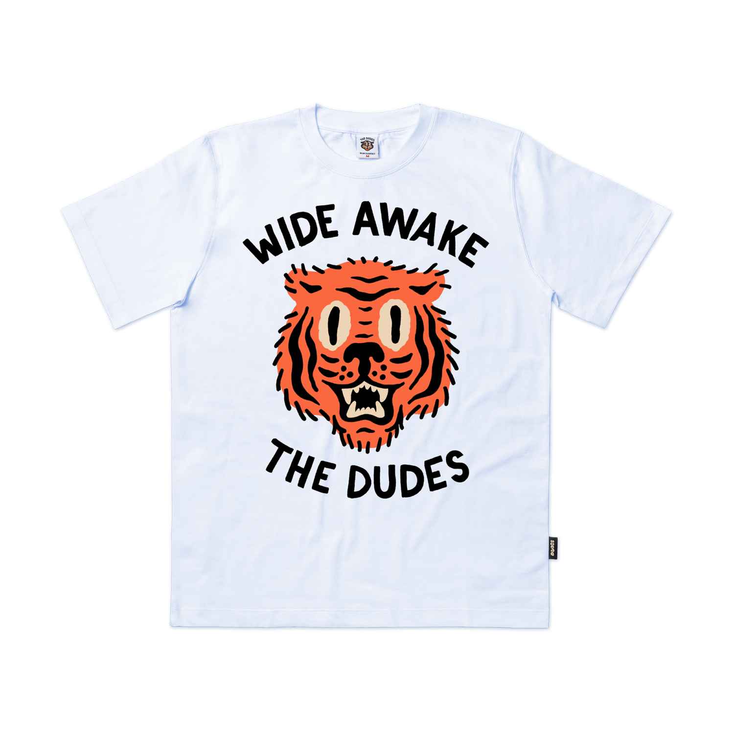 The Dudes Wide Awake Classic T-Shirt - White XXXL