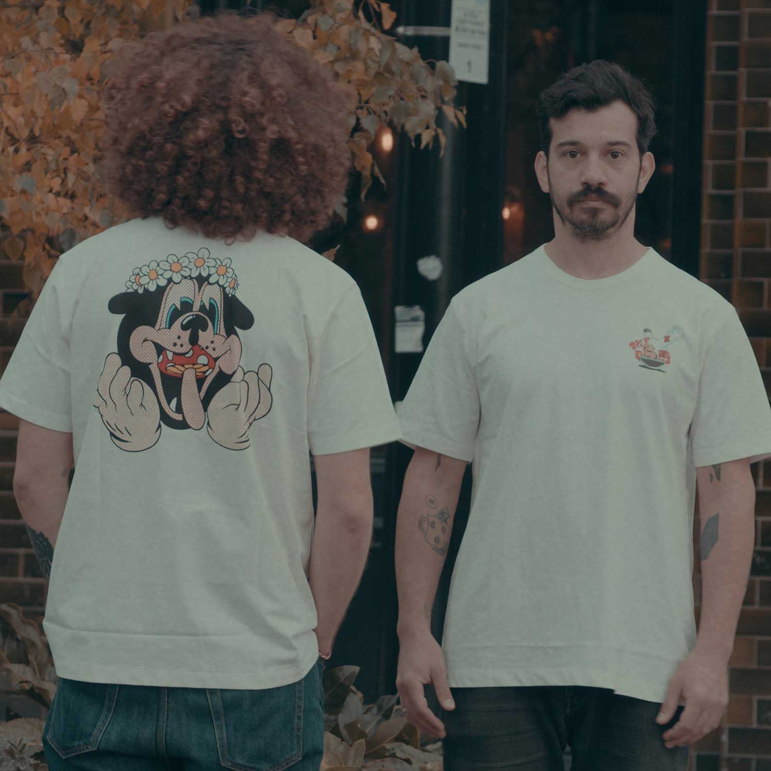 The Dudes Bamby Premium T-Shirt - off-white XS The Dudes Bamby Premium T-Shirt - off-white XXXL