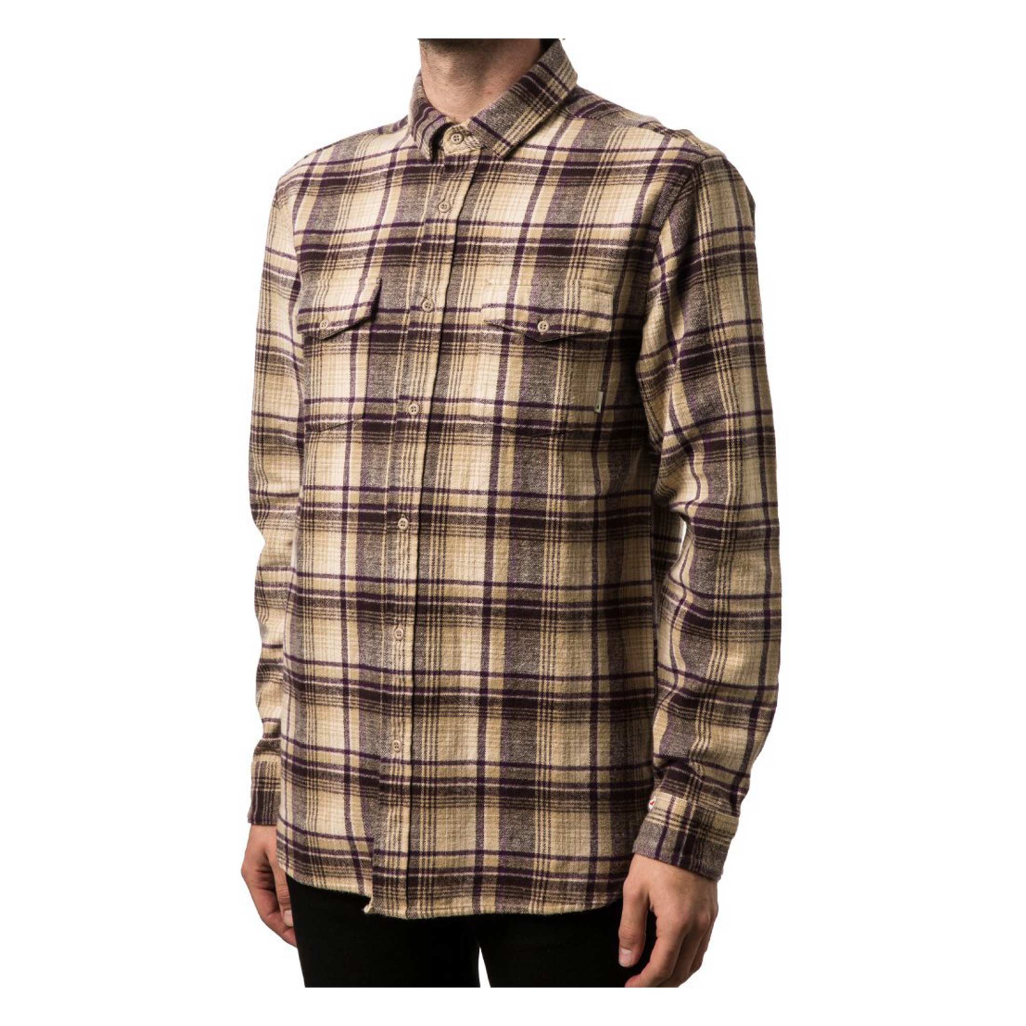ALTAMONT Shirt GARTH L/S, tan S