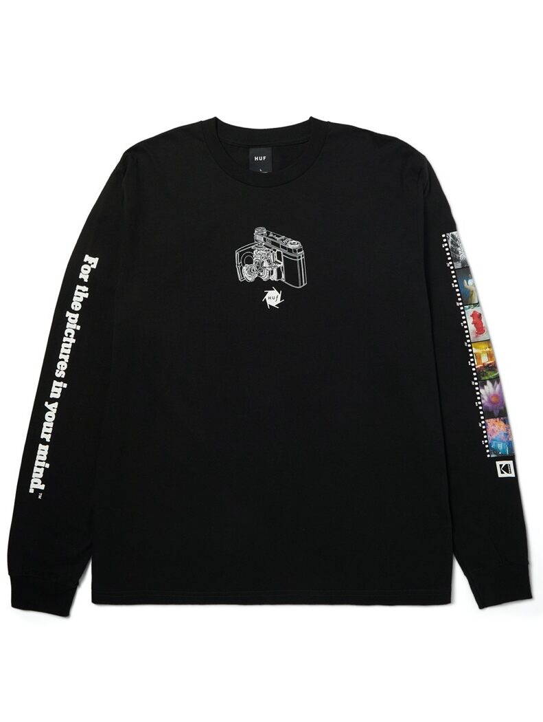 HUF Inner Vision Longsleeve - black S HUF Inner Vision Longsleeve - black XXL