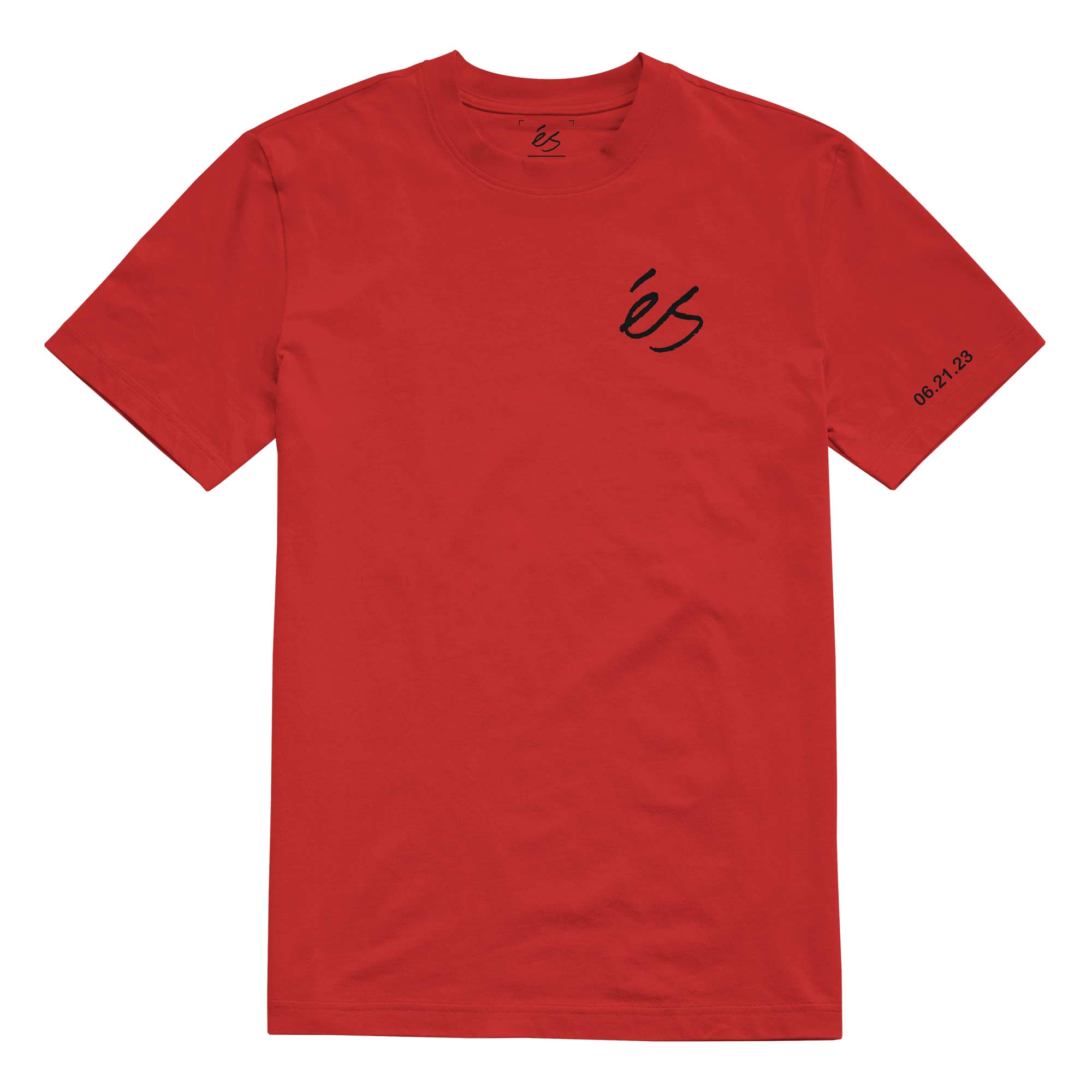 eS SKB T-Shirt GO SKATE, red L