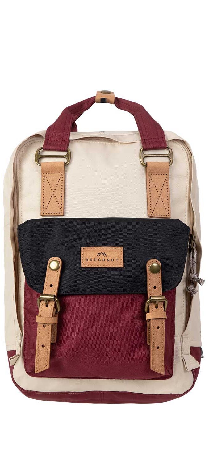 Doughnut Macaroon Reborn Series Rucksack - stone x wine Doughnut Macaroon Reborn Series Rucksack - stone x wine