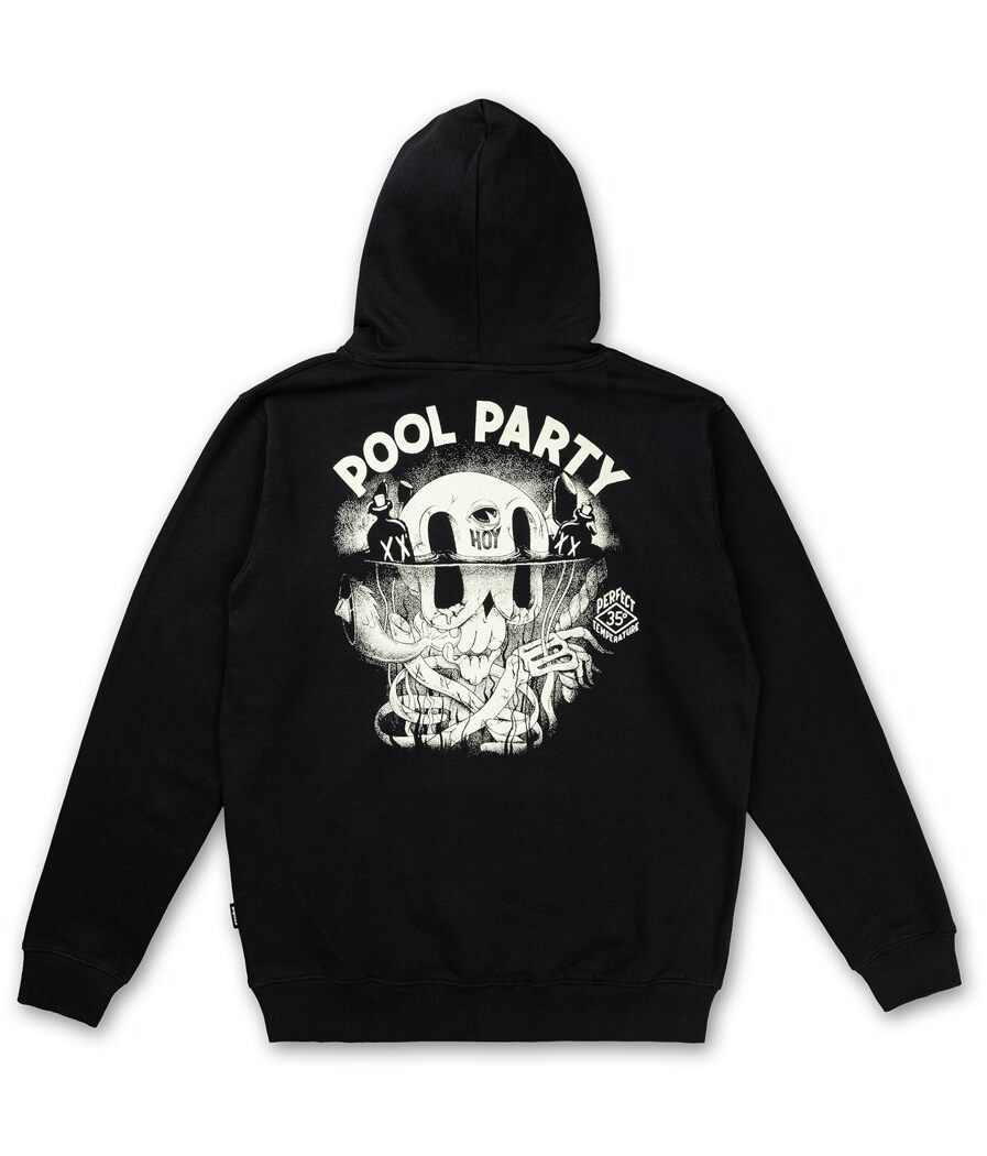 The Dudes Pool Party Hoody - black The Dudes Pool Party Hoody - black XXXL