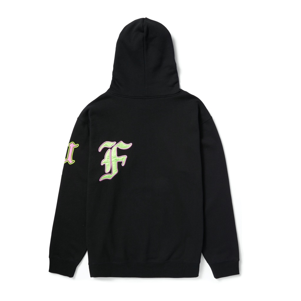 HUF Fly Die Hoodie - black S HUF Fly Die Hoodie - black XXL