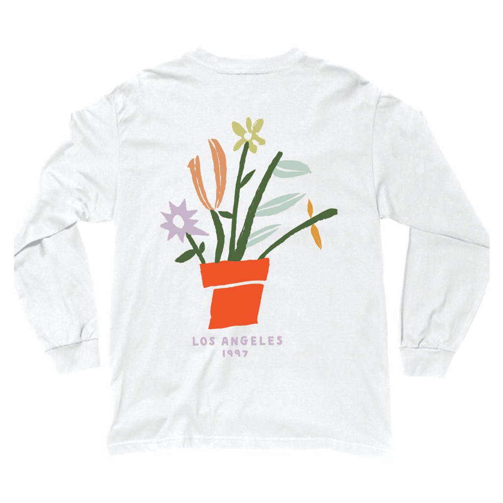 The Quiet Life - Florist Long Longsleeve - white M