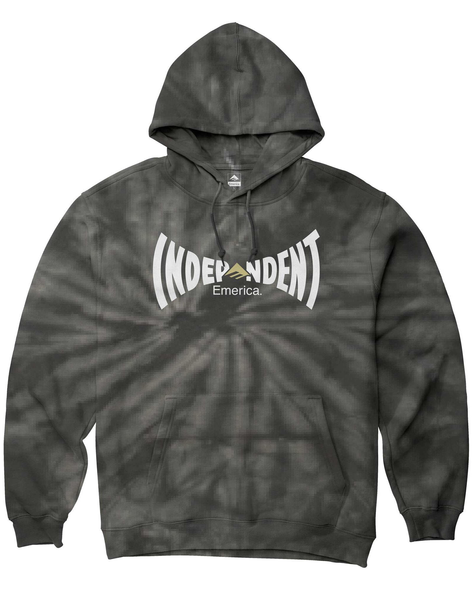 EMERICA Sweat EMERICA X INDY SPAN HOODIE TIE DYE, tie dye XXL
