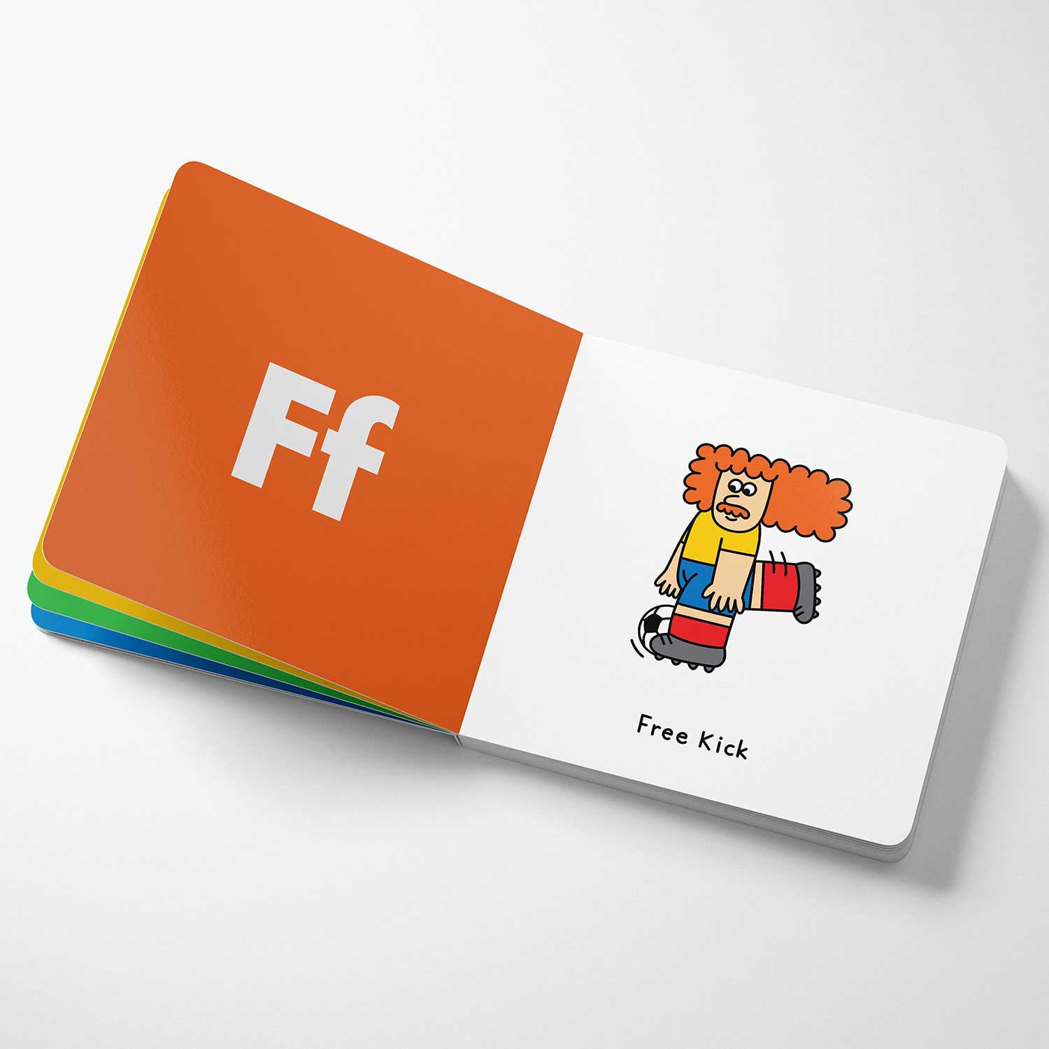 Awesome ABC Football ABC Book - Multicolor