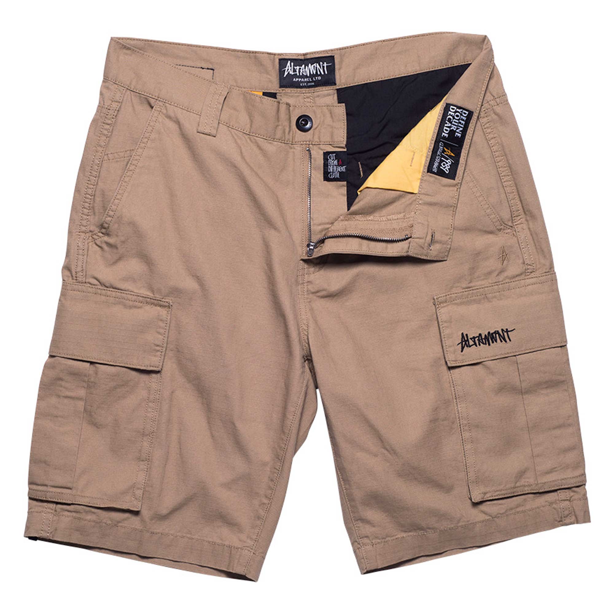 ALTAMONT Pant Short PYLE CARGO dark khaki