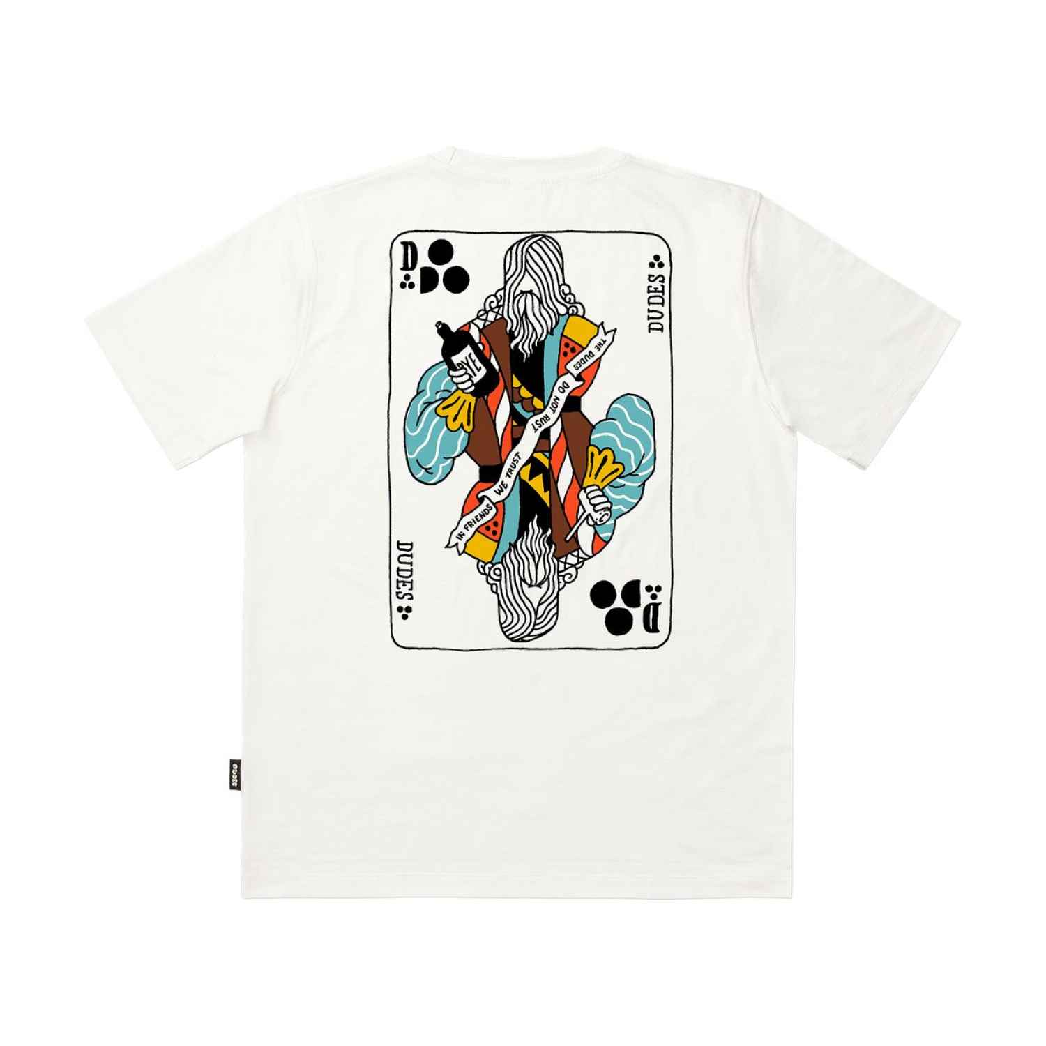The Dudes King Classic T-Shirt Premium - off-white XXXL