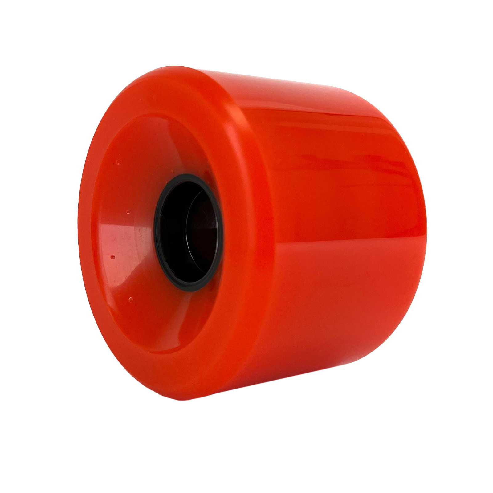 Blank Longboard Wheels Orange 76mm 80a