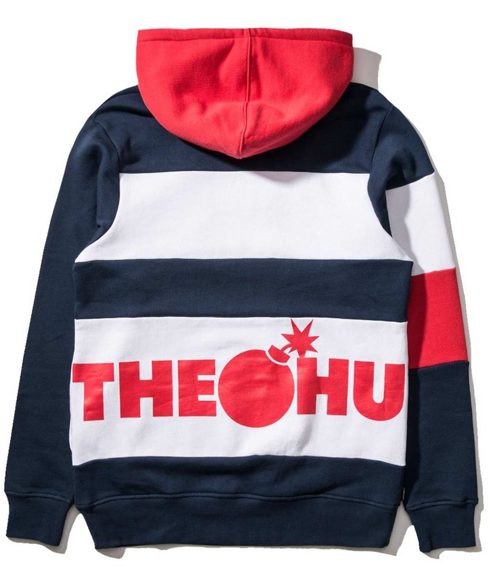 THE HUNDREDS Sweat FIG Hooded navy THE HUNDREDS Sweat FIG Hooded, navy L