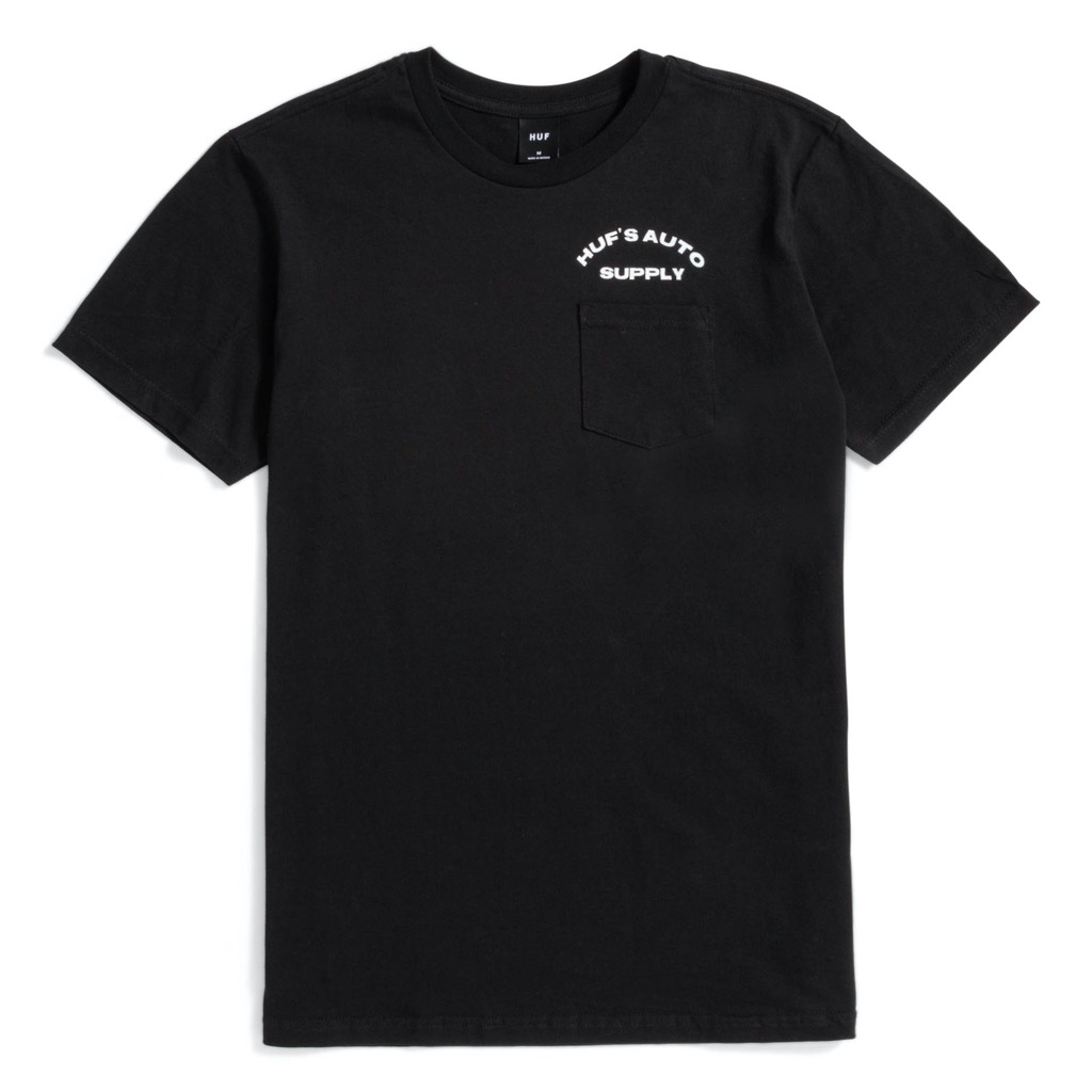 HUF Chop Shop Pocket T-Shirt - black XXL