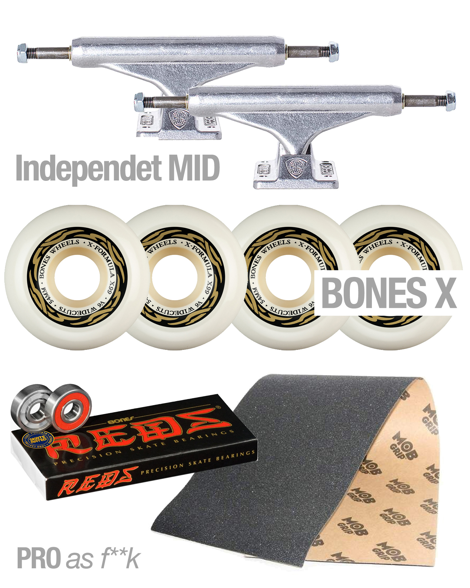 ACE | DRAGONS | REDS - Truck package 8.25 ACE | DRAGONS | REDS - Truck package 8.25