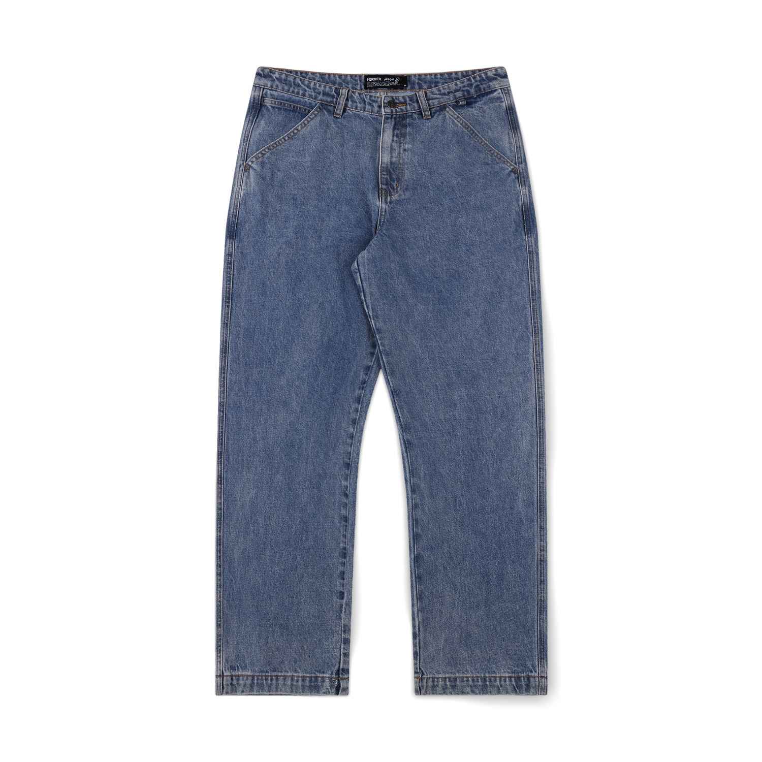Former Reynolds Denim Pant - Midblu - mid blue 38