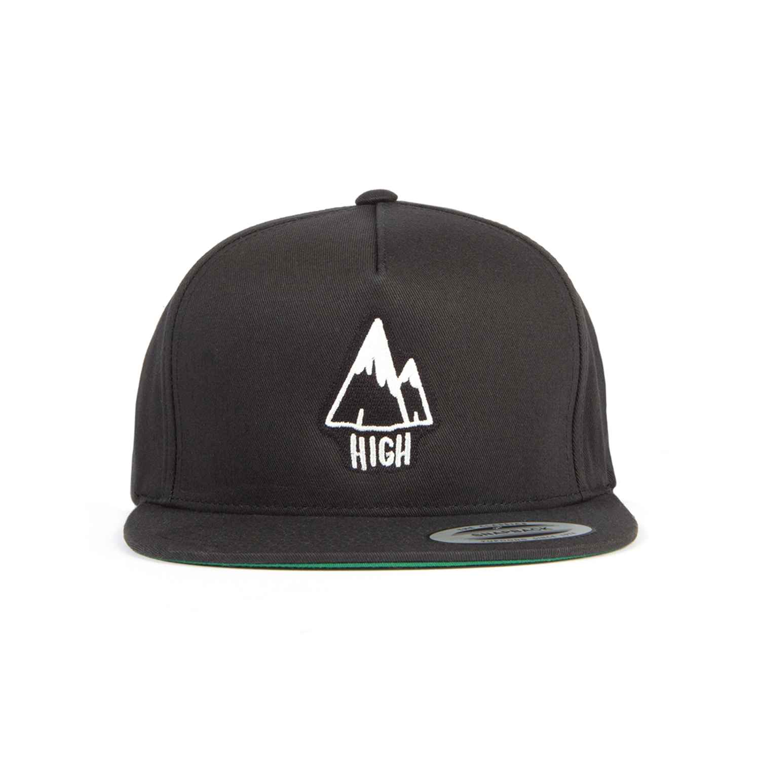 The Dudes High Structured 5 Panel Cap - black The Dudes High Structured 5 Panel Cap - black