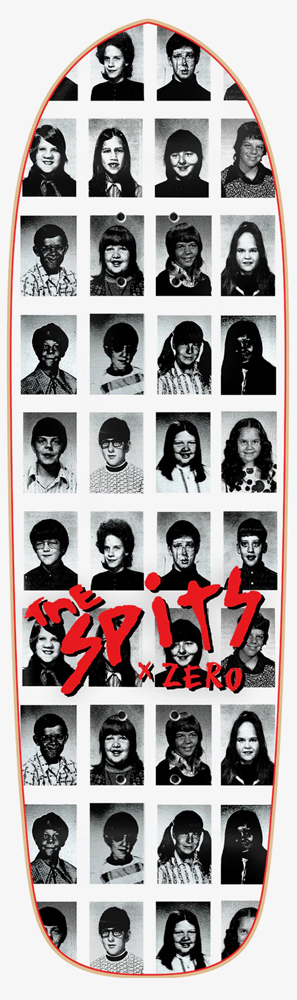 Zero Skateboard Deck x Spits Schools Out 9,25