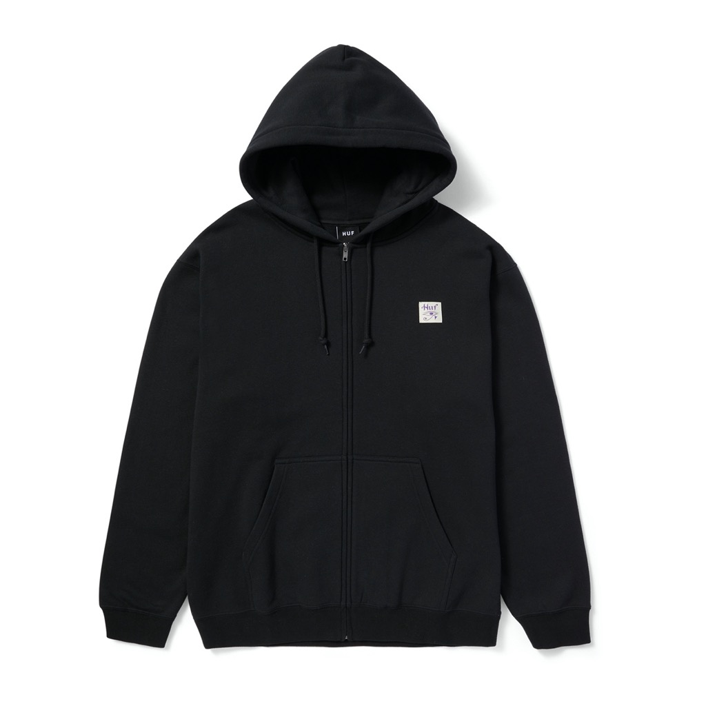 HUF Horus Zip Hoodie - black XXL