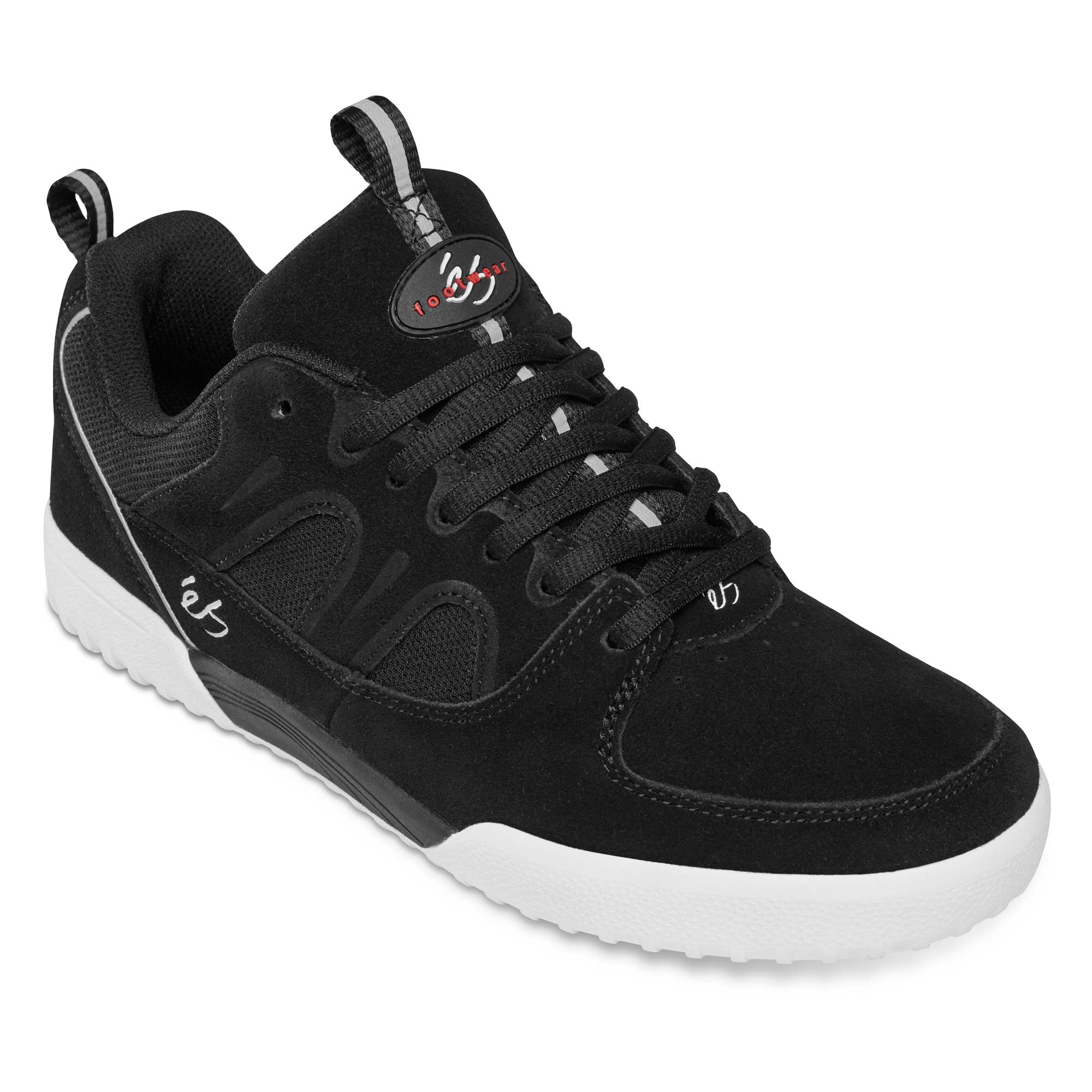 eS SKB Shoe SILO SC bla/whi, black/white US 10