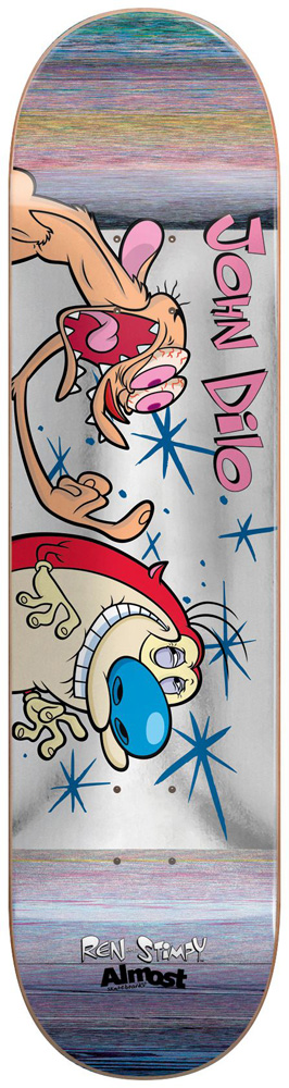 Almost Skateboard Deck Dilo Ren&Stimpy Fingered R7 8,125