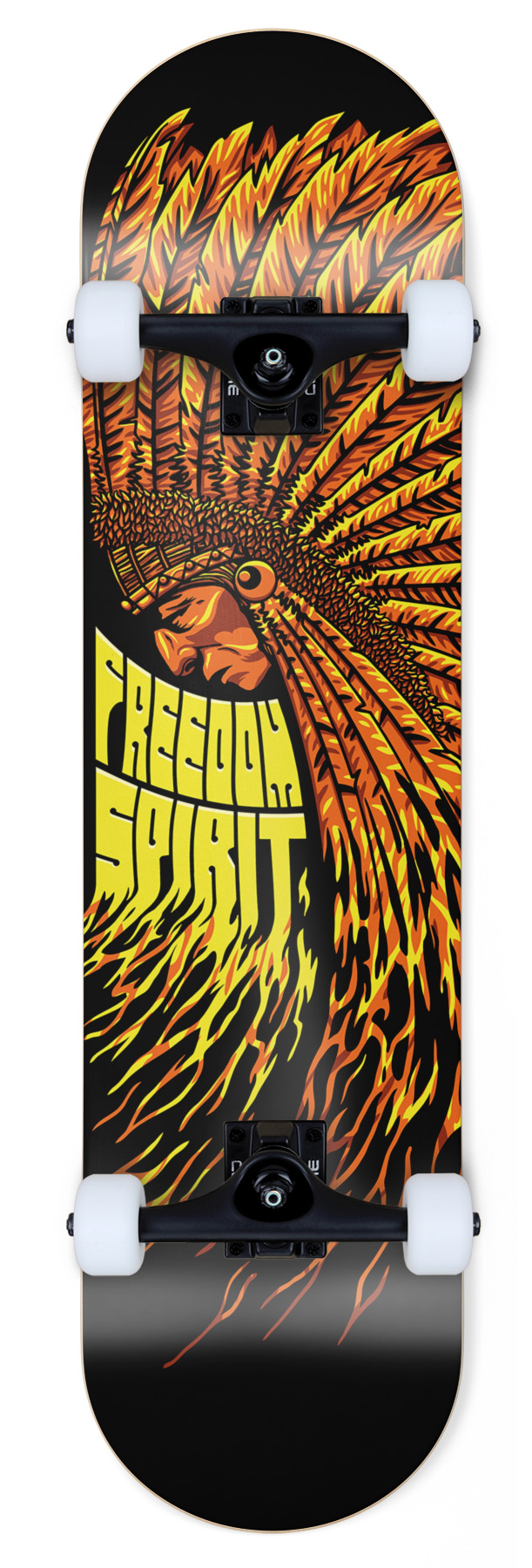 Freedom komplett Skateboard Spirit Freedom komplett Skateboard Spirit 8.50