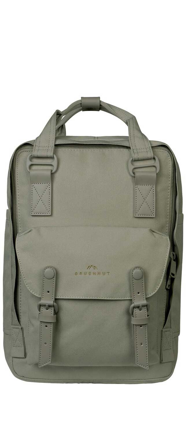 Doughnut Macaroon Meditative Dark Rucksack - sand