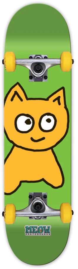 Meow Komplettboard Big Cat Green 6,50