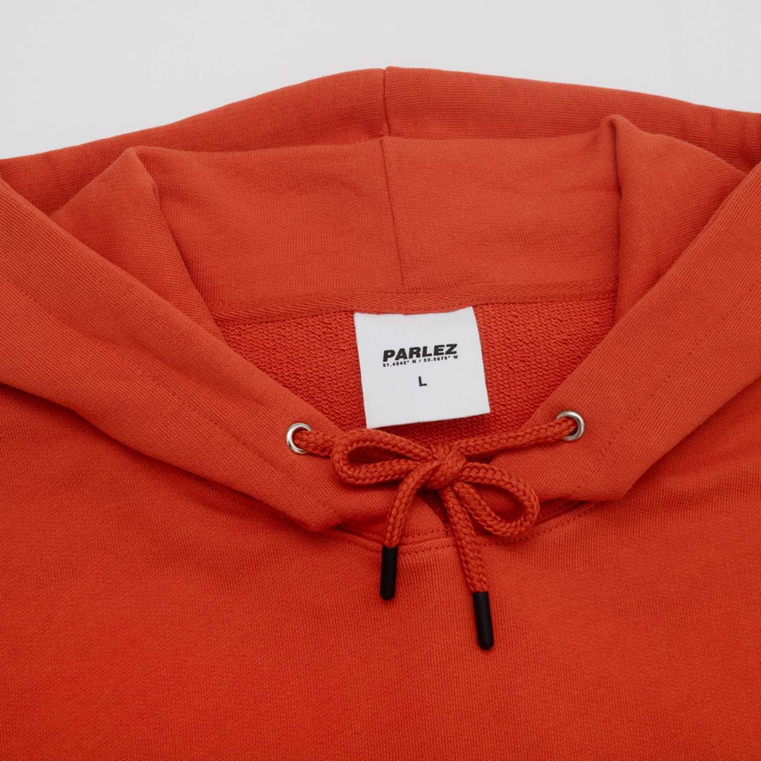 Parlez Copa Hoodie - burnt ochre