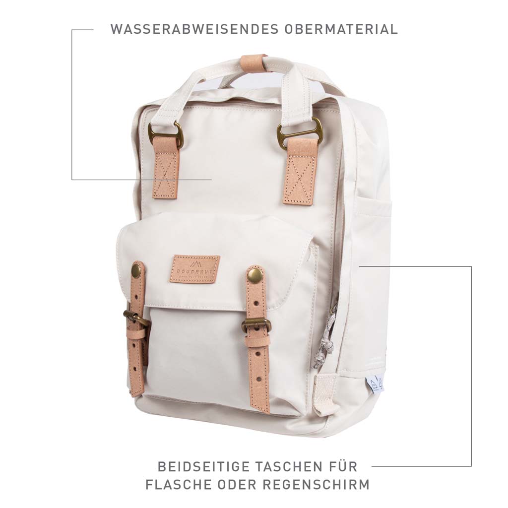 Doughnut Macaroon Reborn Series Rucksack stone