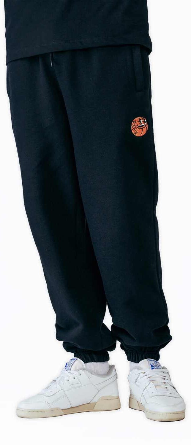 1005402-1 The Dudes Dont Touch Me Sweatpants - black