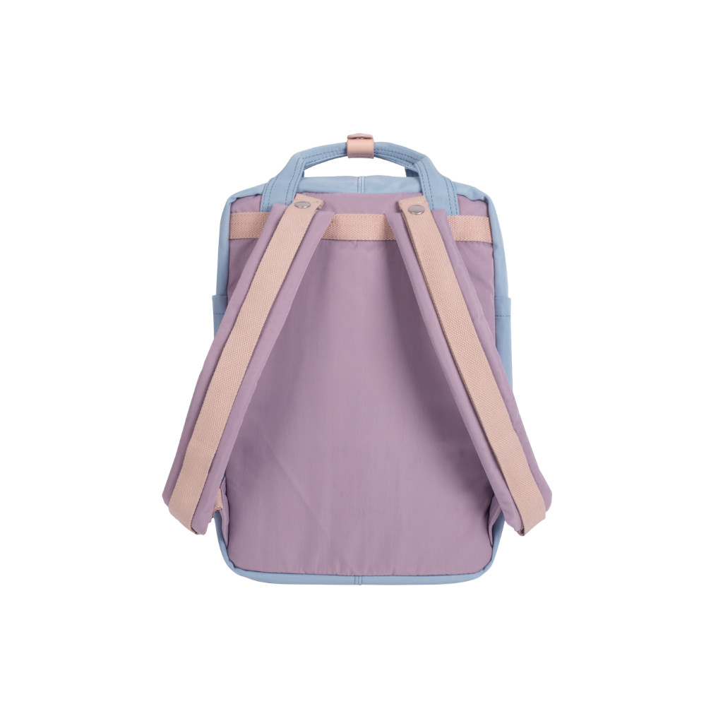 Doughnut Macaroon Rucksack - lilac x light blue