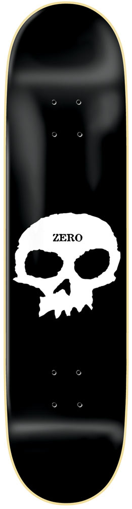 Zero Skateboard Deck Team Single Skull 8,00 R7 8.00 Zero Skateboard Deck Team Single Skull 8,00 R7 8.00