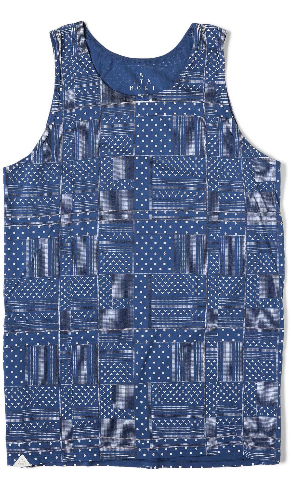 ALTAMONT T-Shirt AMERICARA TANK, royal S