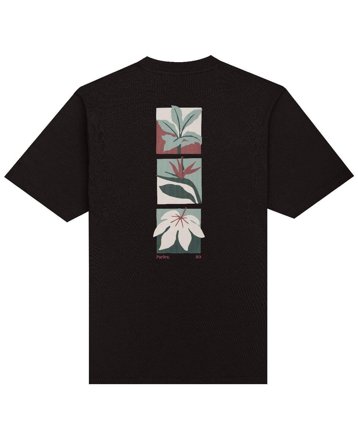Parlez Flora T-Shirt - black S Parlez Flora T-Shirt - black XXL