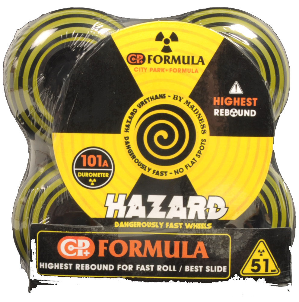 Rolle Hazard 51mm Swirl Radial Blk Rolle Hazard 51mm Swirl Radial Blk