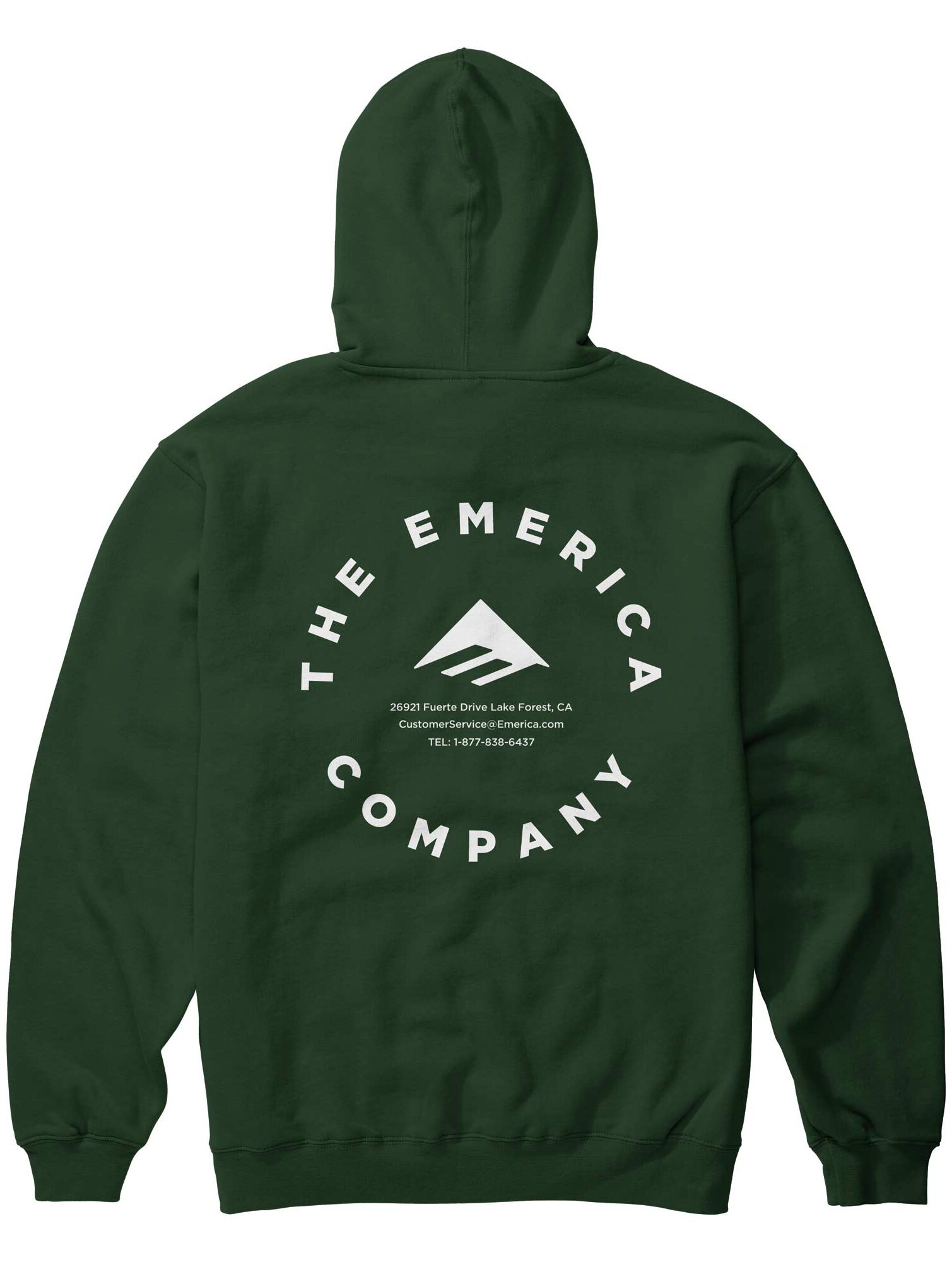 EMERICA Sweat LOGO LOCKUP hunter green EMERICA Sweat LOGO LOCKUP, hunter green XL