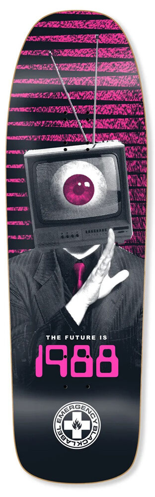 Black-Label Skateboard Deck The Future is 1988 9,75