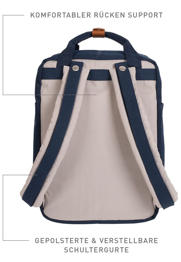 Doughnut Macaroon Rucksack - ivory x navy Doughnut Macaroon Rucksack - ivory x navy