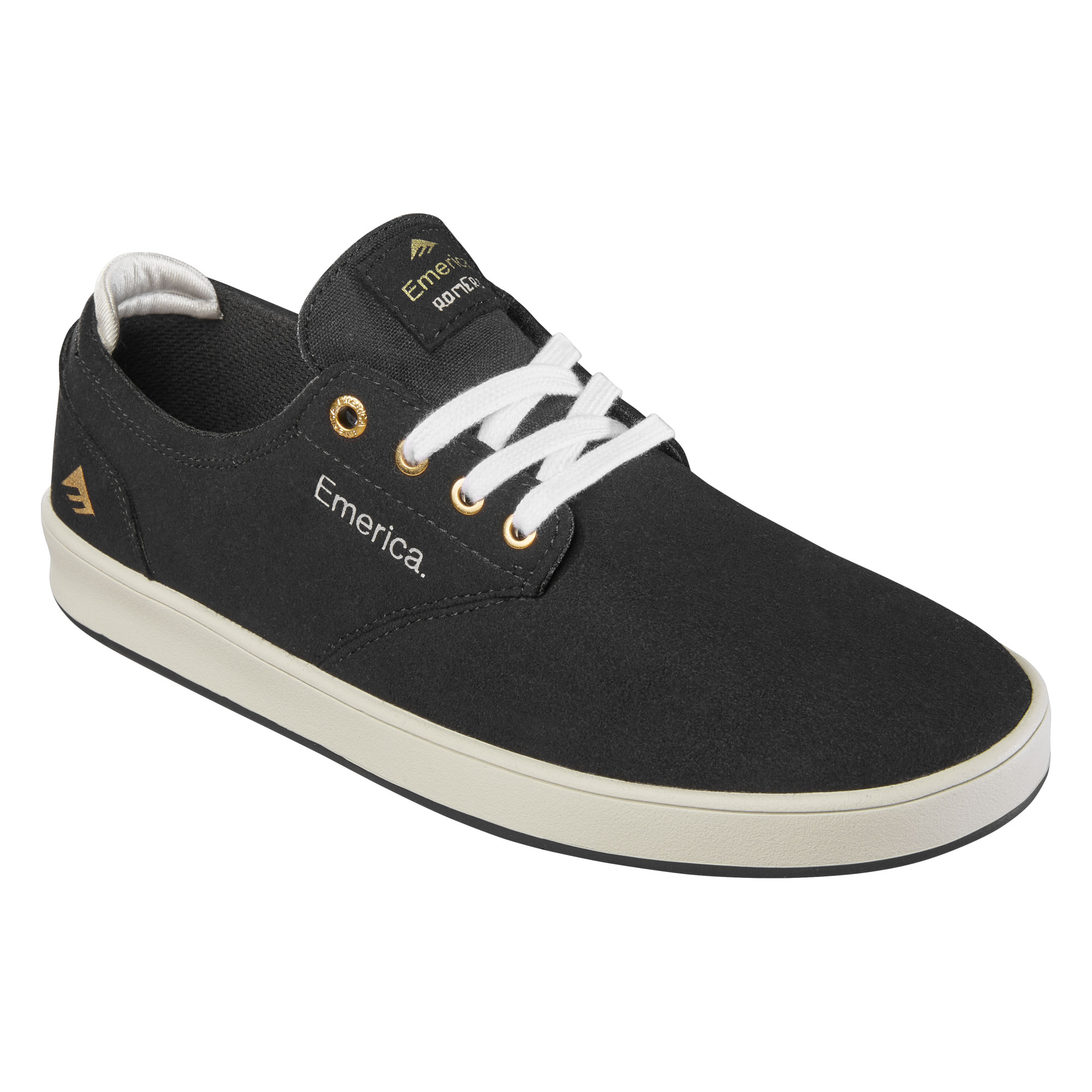 EMERICA Shoe THE ROMERO LACED bla/whi, black/white 8