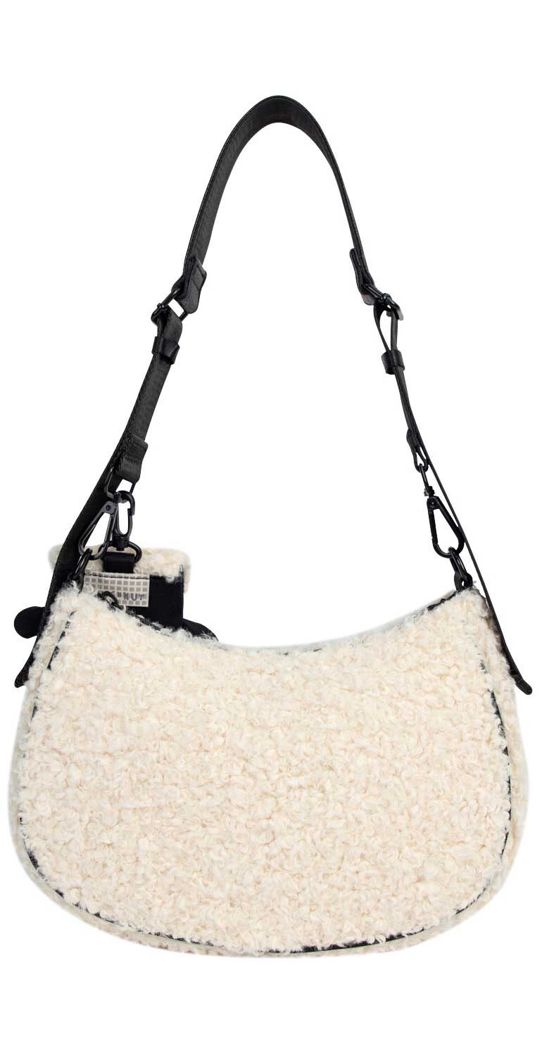 Doughnut High Priestess Fairies & Friends Series Crossbody Bag - white x black Doughnut High Priestess Fairies & Friends Series Crossbody Bag - white x black