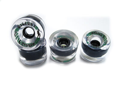 Bigfoot Paradise Longboard Wheels Clear 70mm 78a