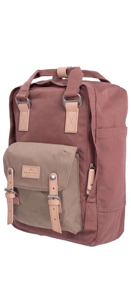 Doughnut Macaroon Rucksack - chestnut x almond