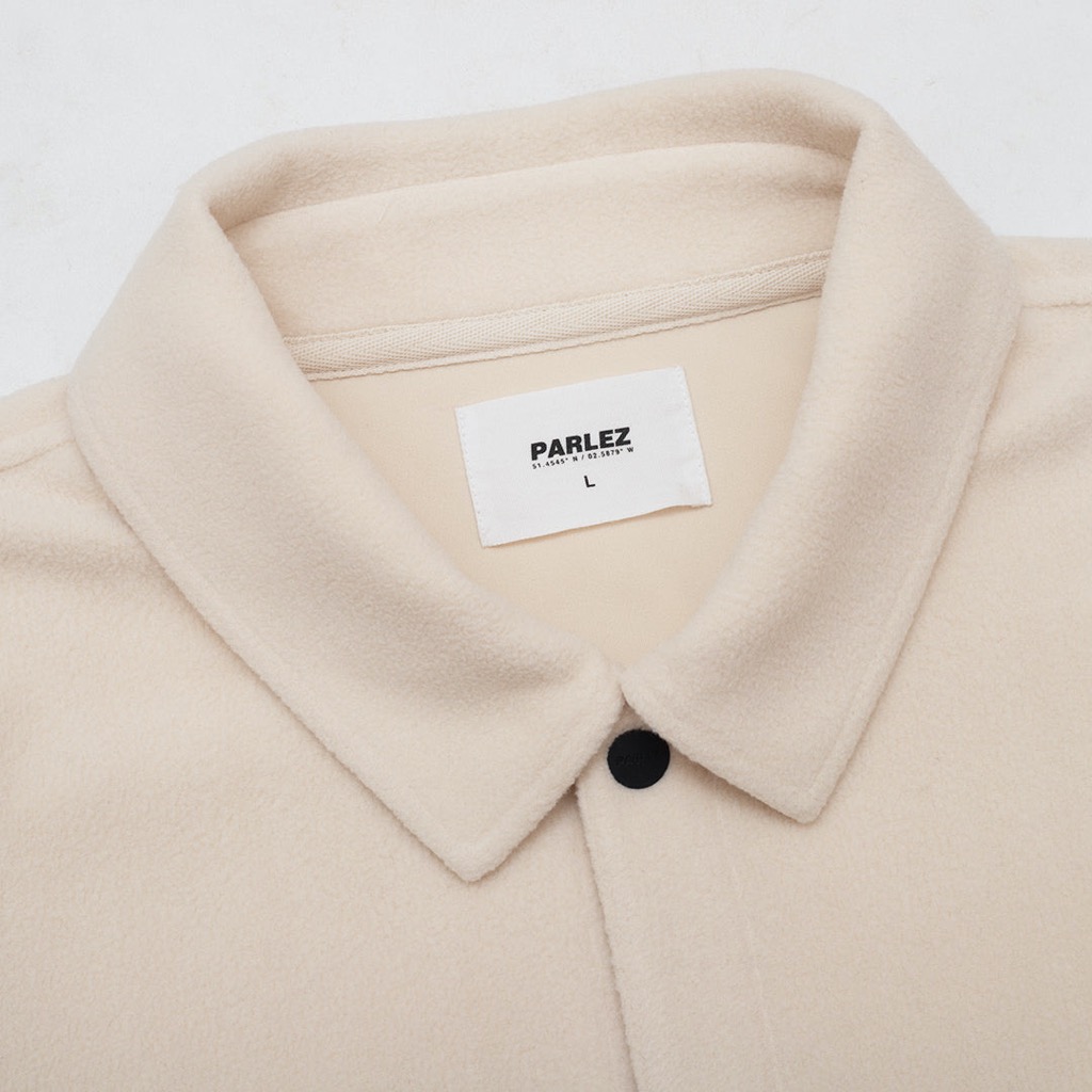 Parlez Skipper Fleece Shirt - ecru XXL