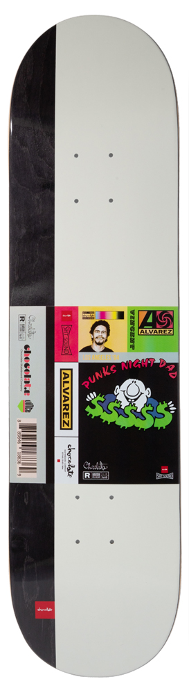 Chocolate Skateboard Deck Alvarez Mixtape 8,25 Chocolate Skateboard Deck Alvarez Mixtape 8,25