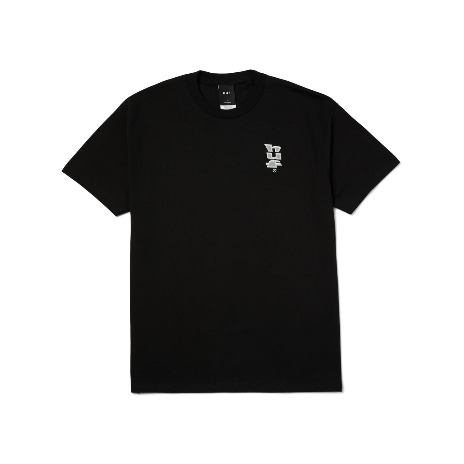 ts02446-black-1 HUF Megachrome T-Shirt - black