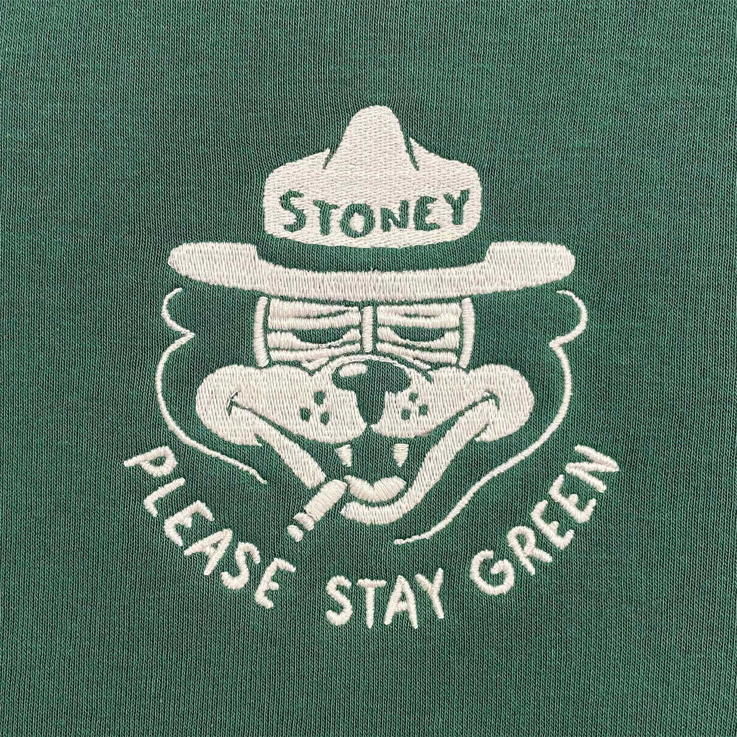 The Dudes Please Hoody - bottle green XXL The Dudes Please Hoody - bottle green XXL