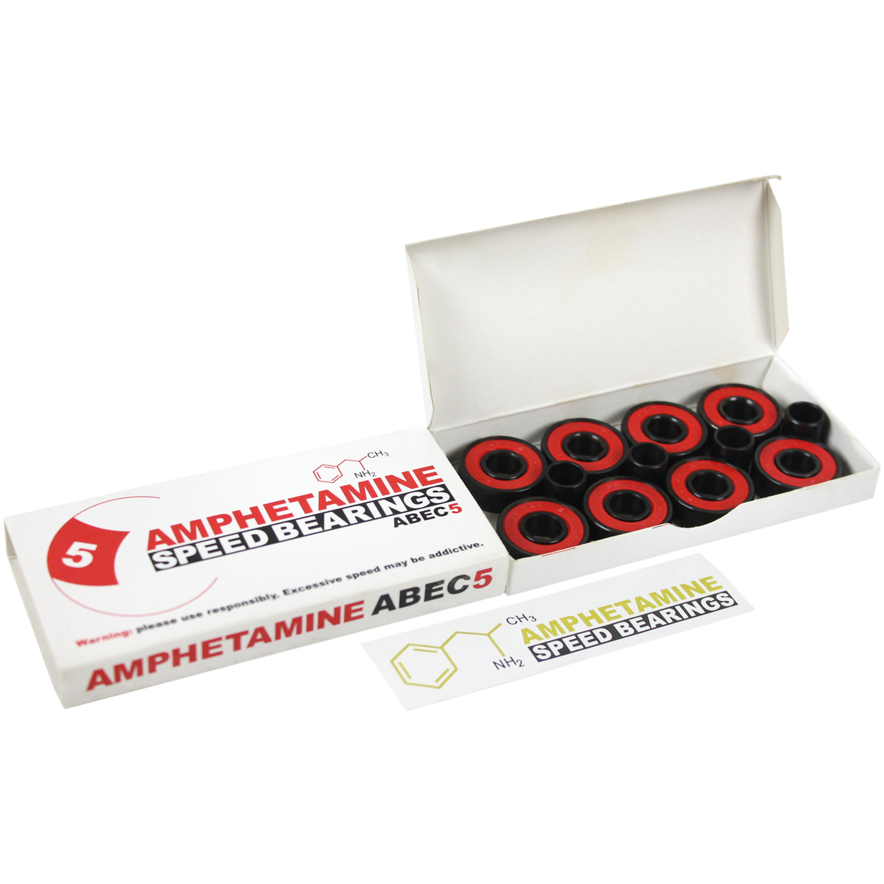 Amphetamine Bearings Skateboard Ball Bearings ABEC 5 Amphetamine Bearings Skateboard Ball Bearings ABEC 5