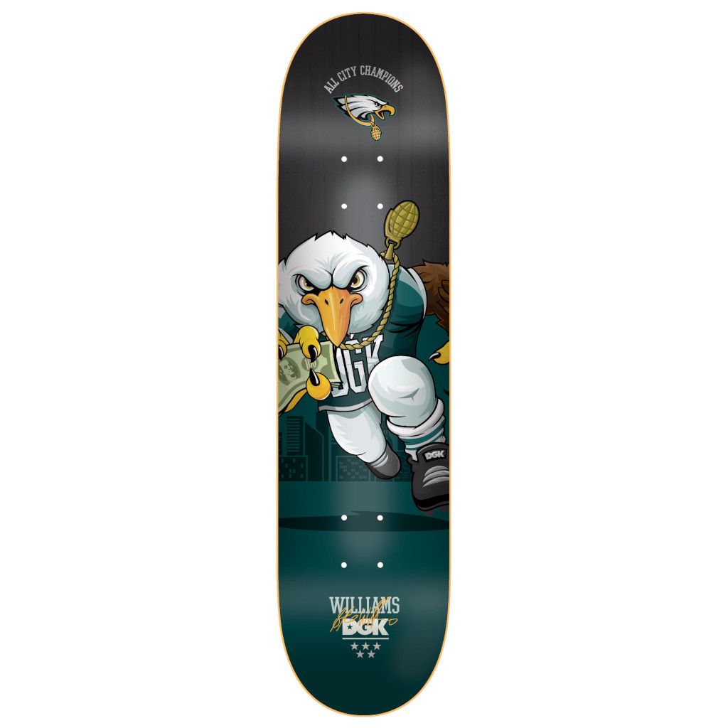 DGK All City Champions Williams Deck - 7.9